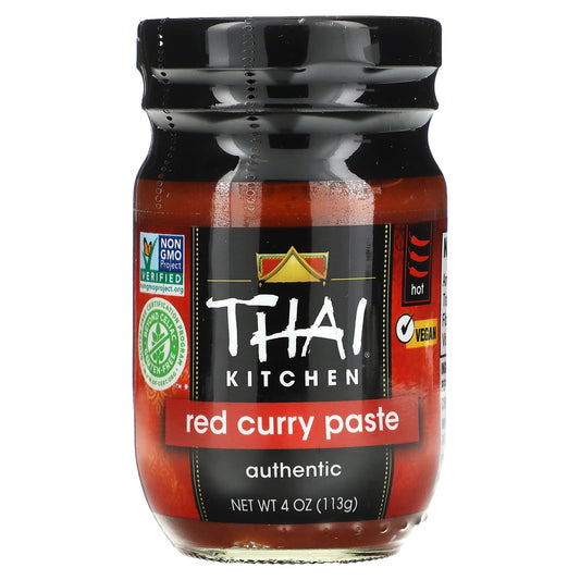 Thai Kitchen, Red Curry Paste, Hot, 4 oz (113 g) - Image 1