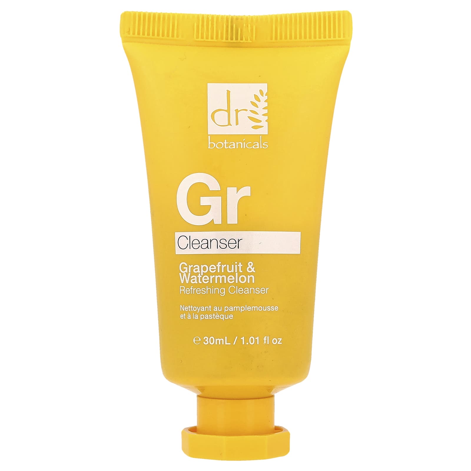 Dr. Botanicals Grapefruit & Watermelon Refreshing Cleanser, 30ml, Cruelty-Free - Image 1