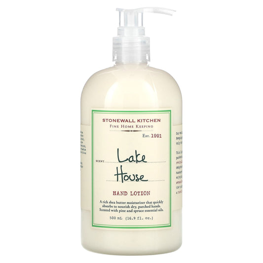Stonewall Kitchen, Hand Lotion, Lake House, 16.9 fl oz (500 ml) - Image 1