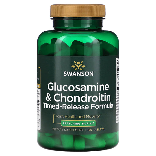 Swanson, Glucosamine & Chondroitin, 120 Tablets - Image 1