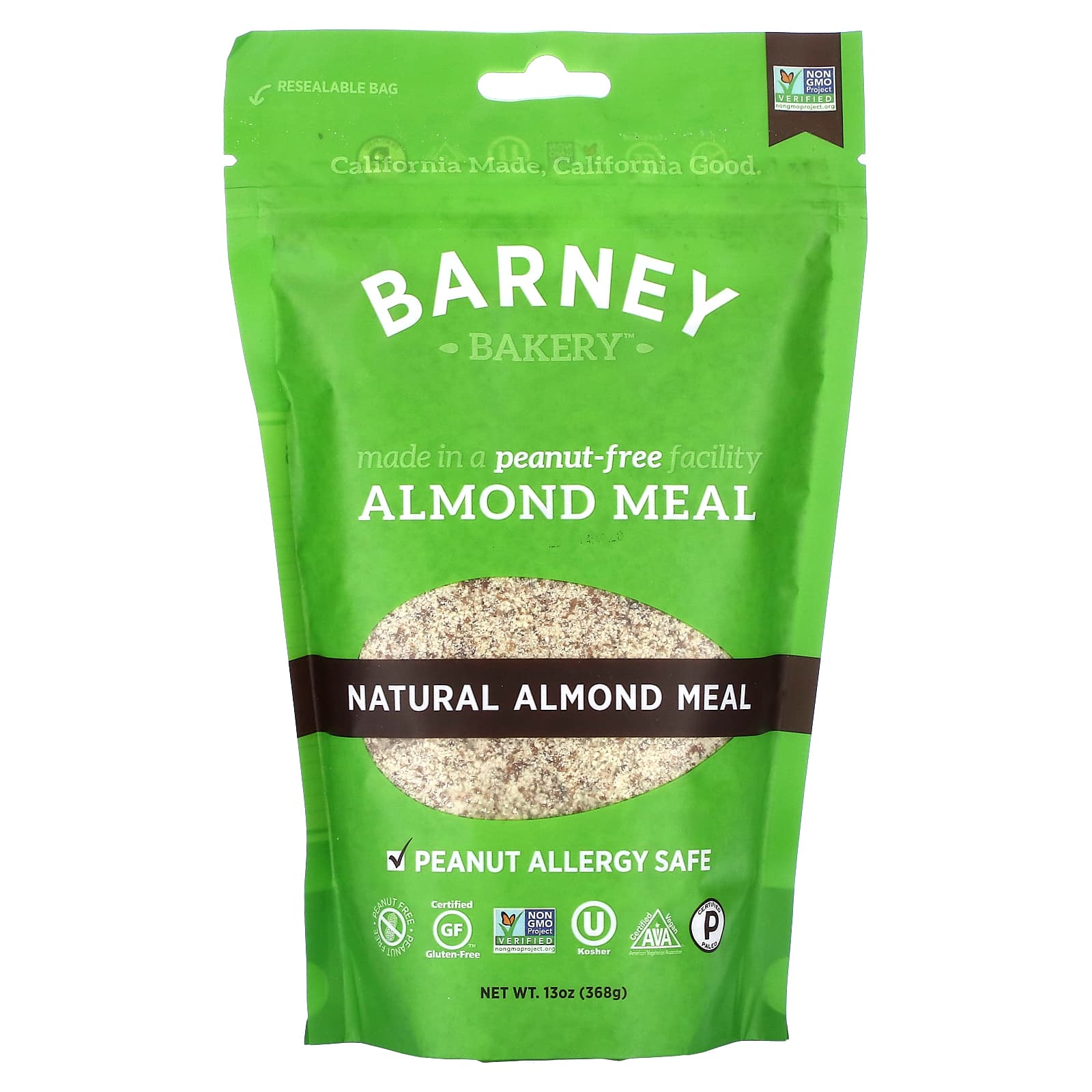 Barney Butter Almond Meal, Gluten-Free, Vegan, 13 oz - Image 1