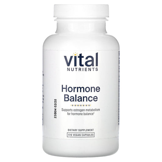 Vital Nutrients, Hormone Balance, 120 Vegan Capsules - Image 1