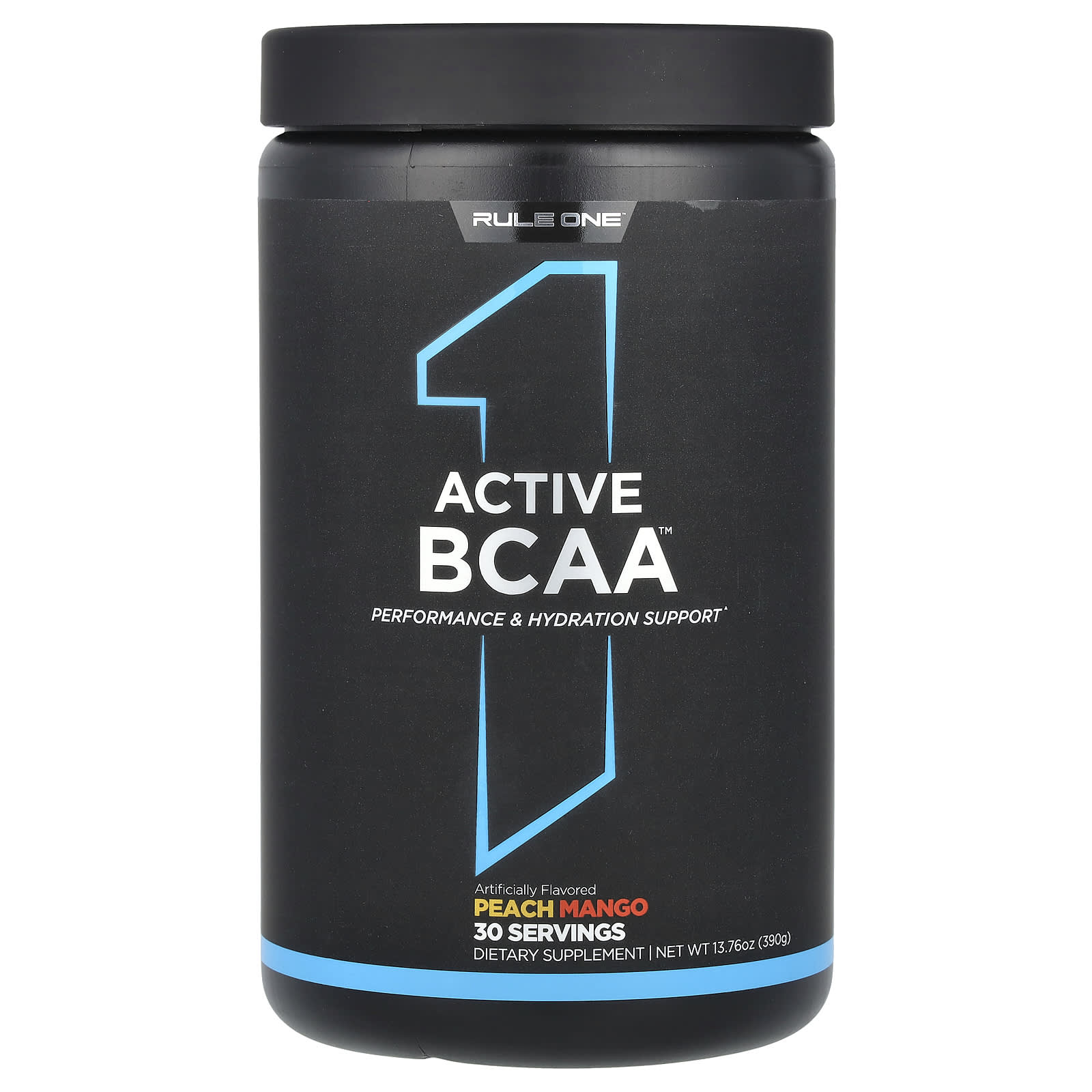 Rule One Proteins, Active BCAA, Peach Mango, 13.76 oz (390 g) - Image 1