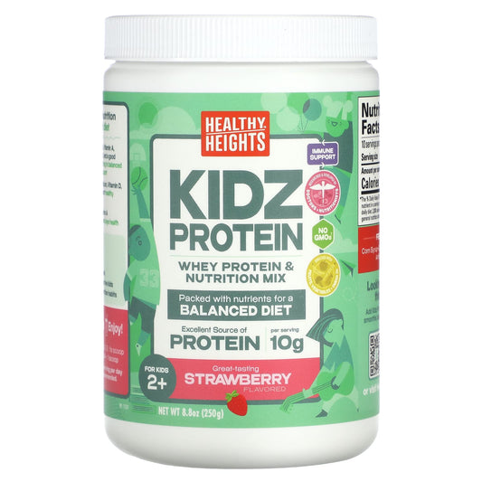 Strawberry Kidz Protein for Kids 2+ | Immune Support & Nutrition - Image 1