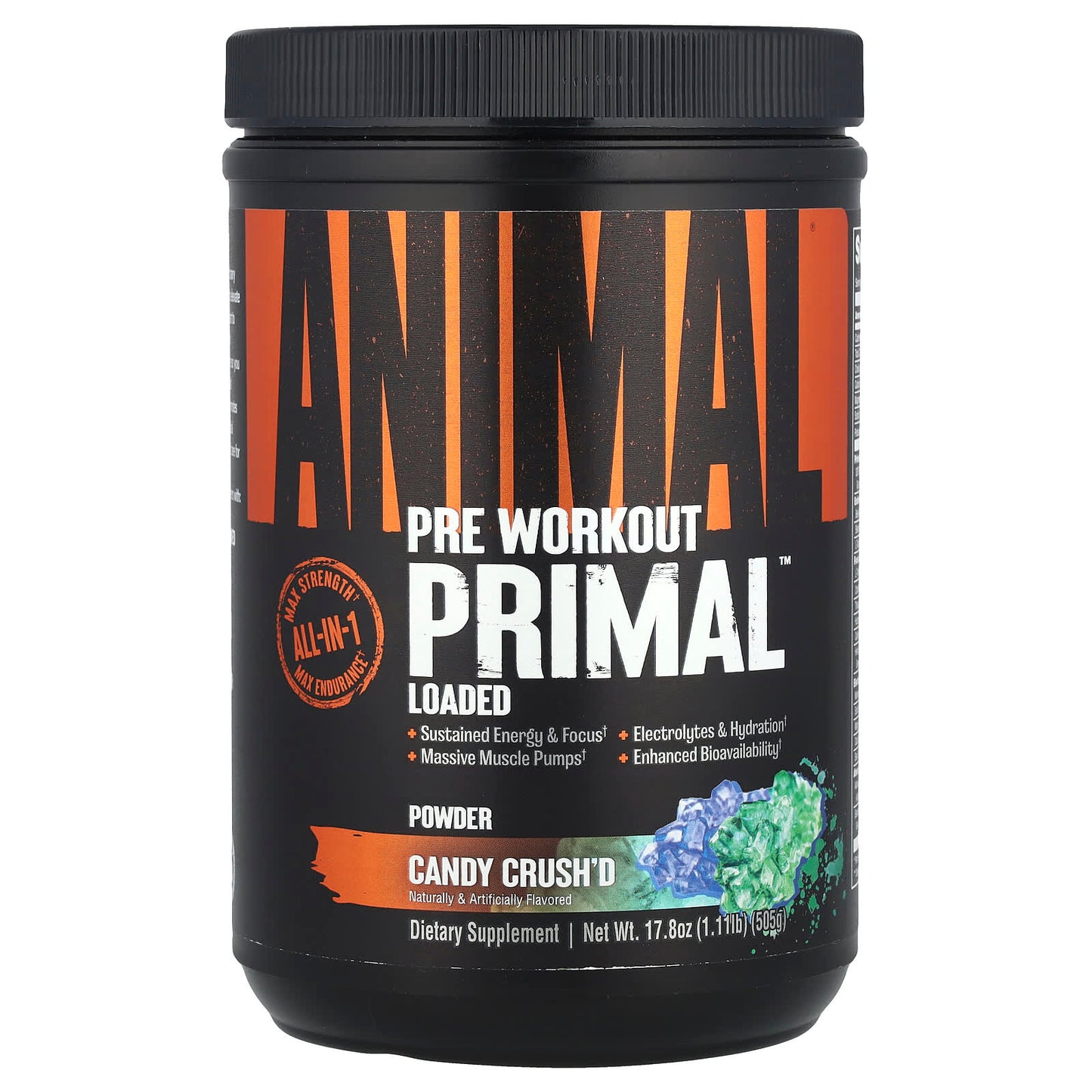 Boost Intense Workouts with Animal Primal Pre-Workout Powder - Image 1