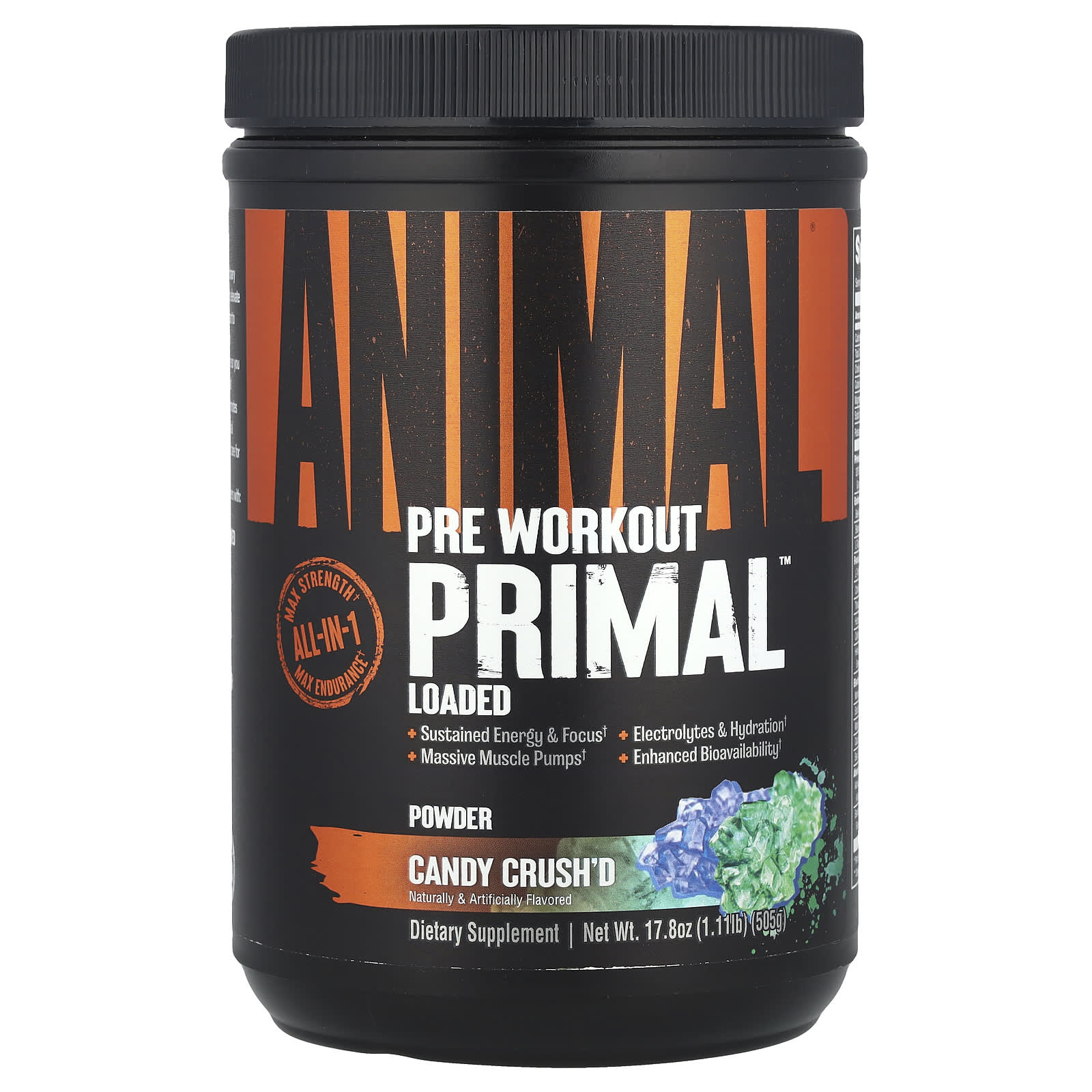 Boost Intense Workouts with Animal Primal Pre-Workout Powder - Image 1