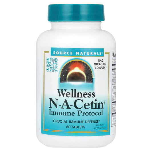 Source Naturals, Wellness N-A-Cetin®, 60 Tablets - Image 1