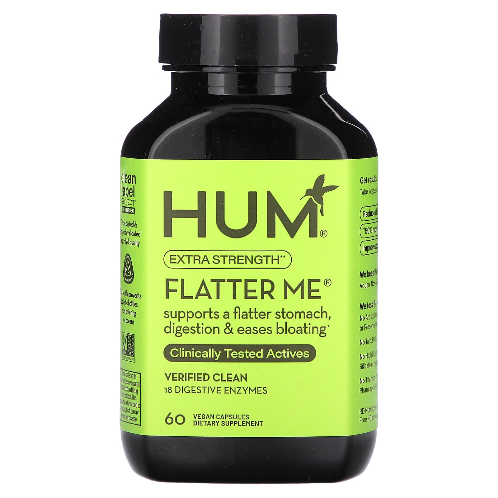 Say Goodbye to Bloating with Flatter Me Extra Strength by HUM Nutrition - Image 1