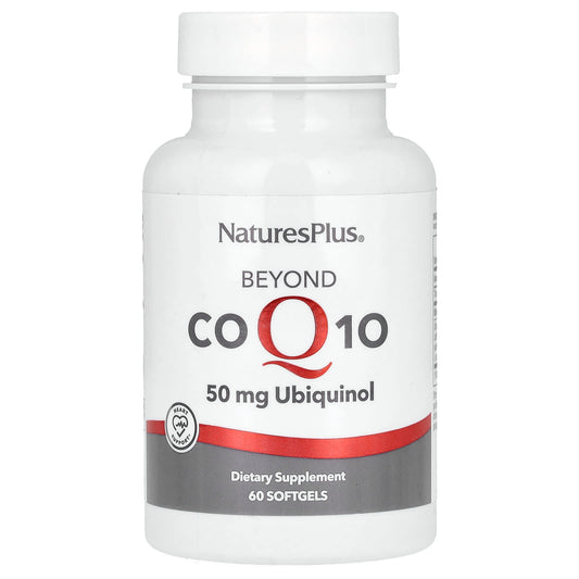 NaturesPlus, Beyond CoQ10, 50 mg, 60 Softgels - Image 1