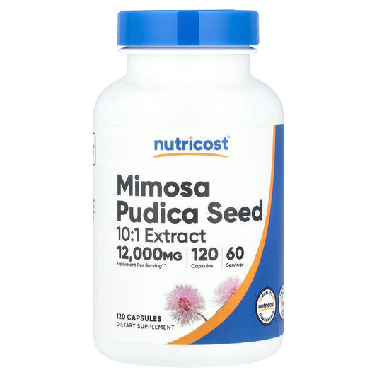Nutricost, Mimosa Pudica Seed, 120 Capsules (6,000 mg per Capsule) - Image 1
