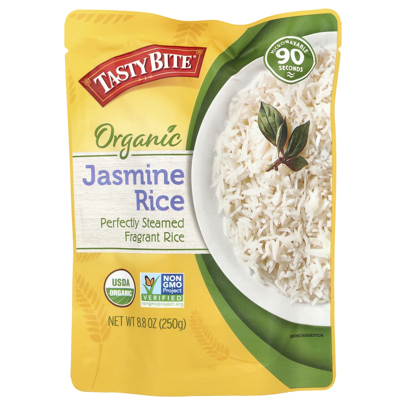 Tasty Bite, Organic Jasmine Rice, 8.8 oz (250 g) - Image 1
