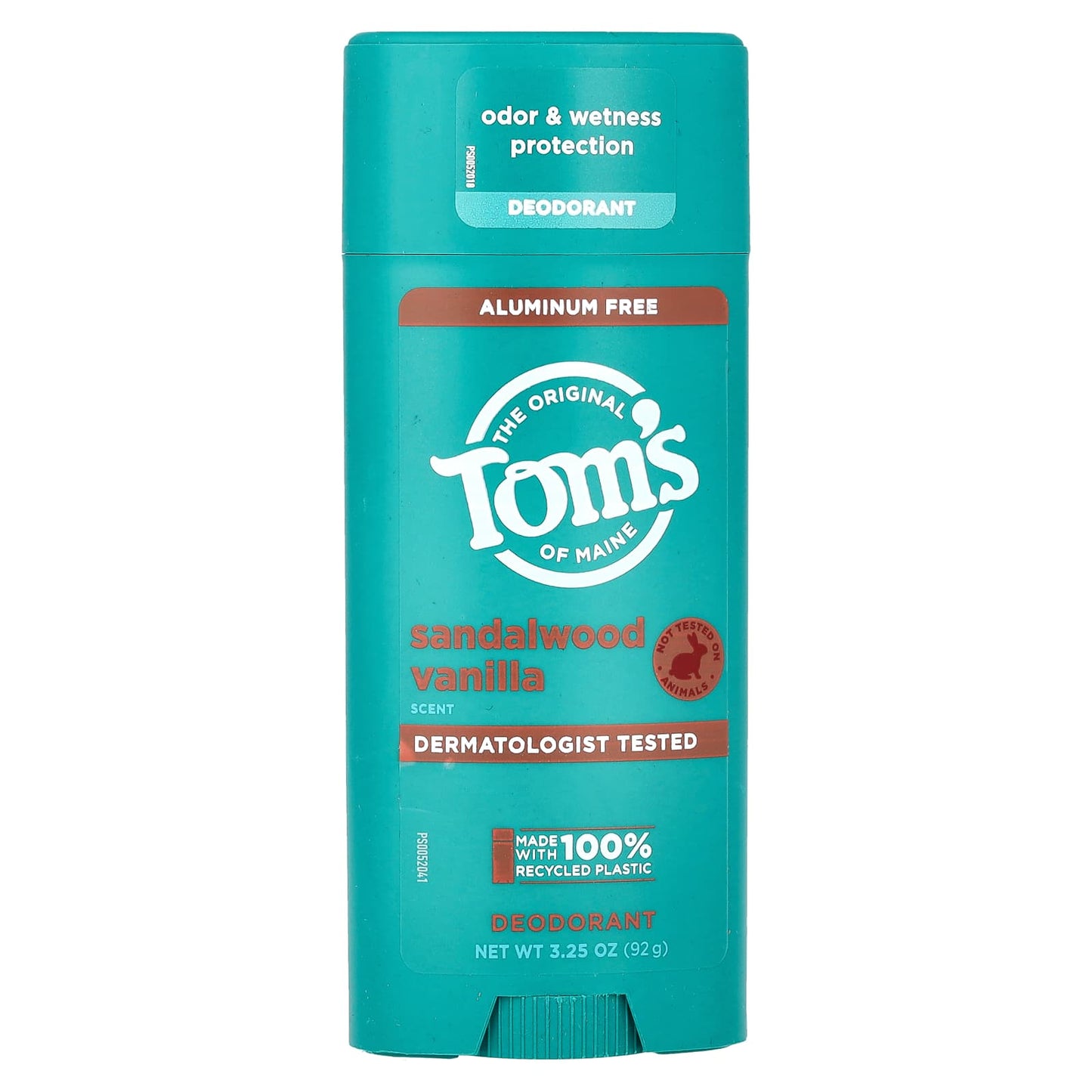 Tom's of Maine, Aluminum Free Deodorant, Sandalwood Vanilla, 3.25 oz (92 g) - Image 1