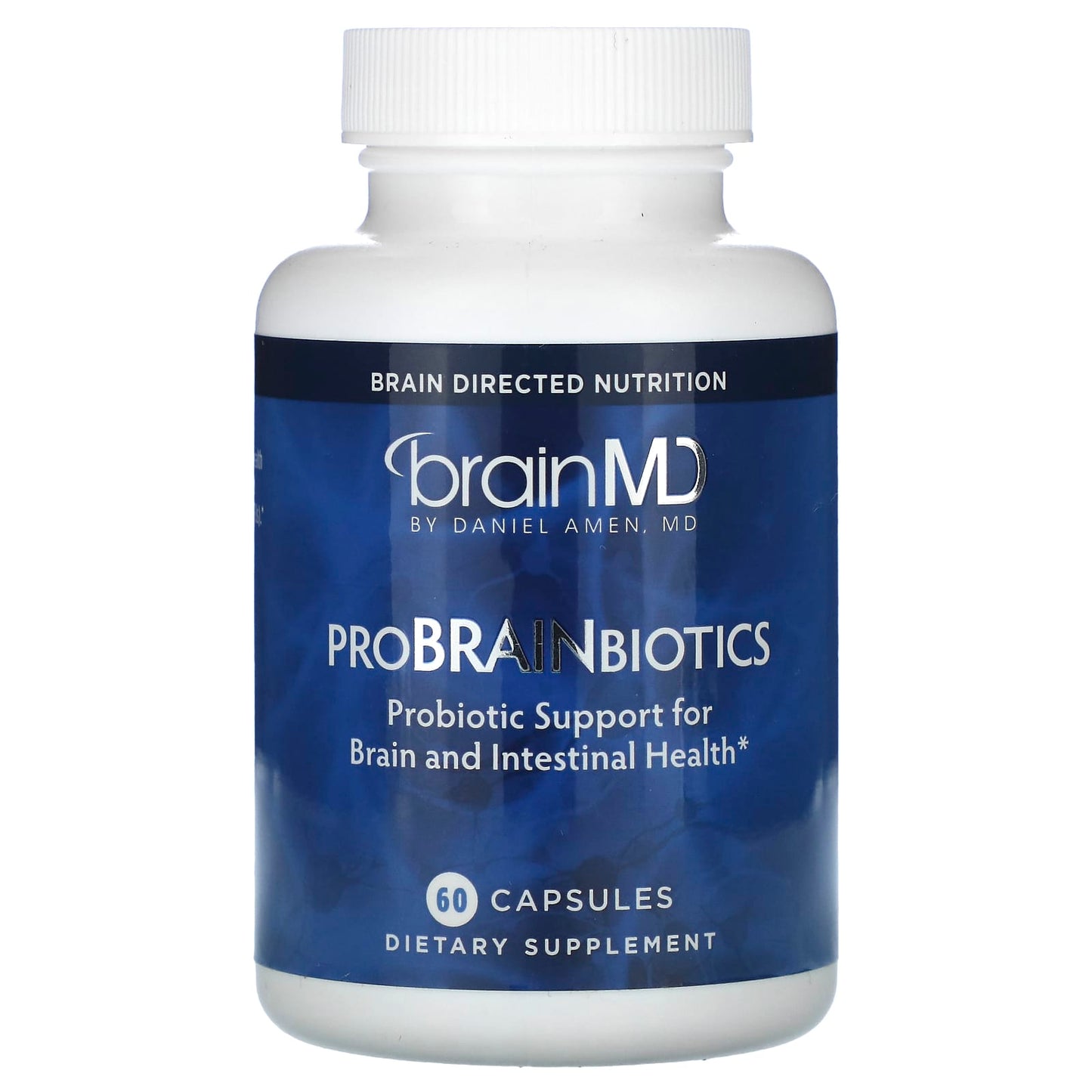 BrainMD ProBrainBiotics for Brain and Intestinal Health - 60 Capsules - Image 1