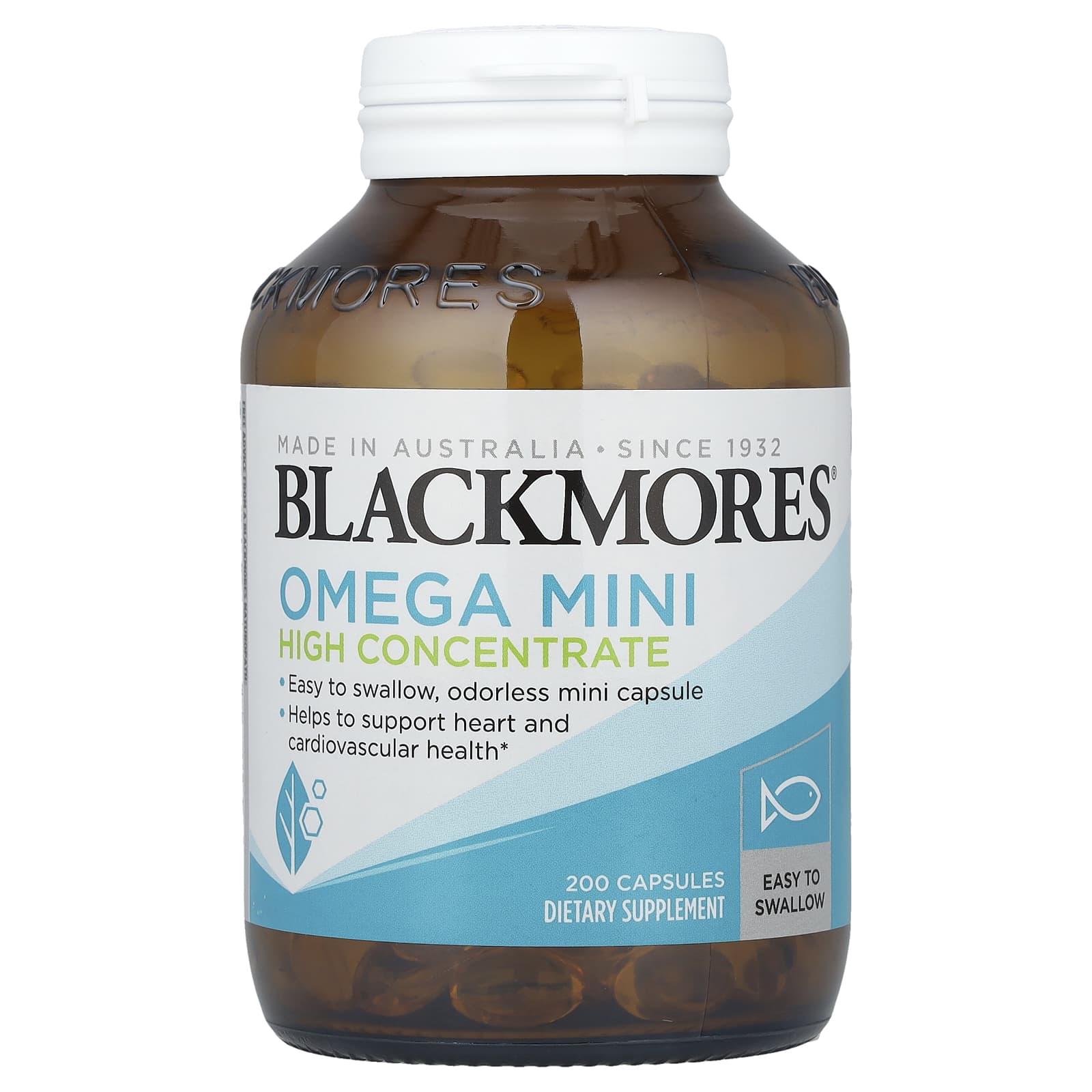 Omega-3 Fish Oil Supplements for Heart Health by Blackmores - Image 1