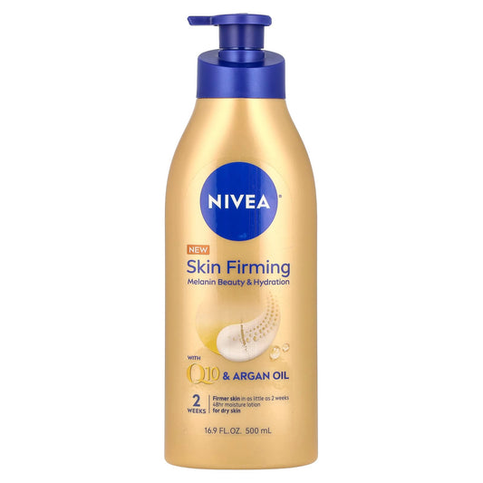 Nivea, Skin Firming Melanin Beauty & Hydration Body Lotion, 16.9 fl oz (500 ml) - Image 1