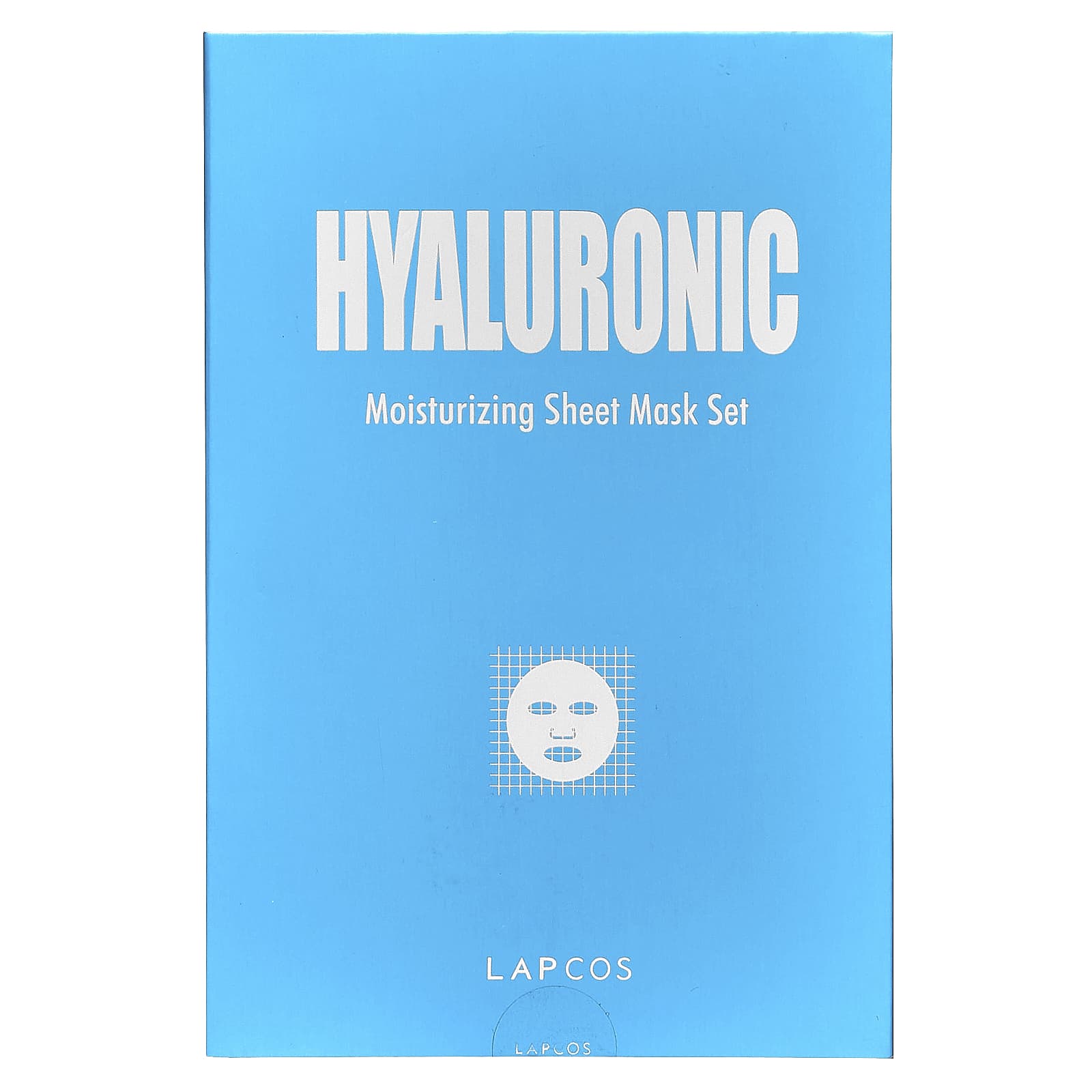 Lapcos, Hyaluronic Moisturizing Beauty Sheet Mask Set, 5 Sheets, 0.84 fl oz (25 ml) Each - Image 2