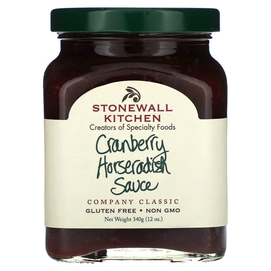 Stonewall Kitchen, Cranberry Horseradish Sauce, 12 oz (340 g) - Image 1