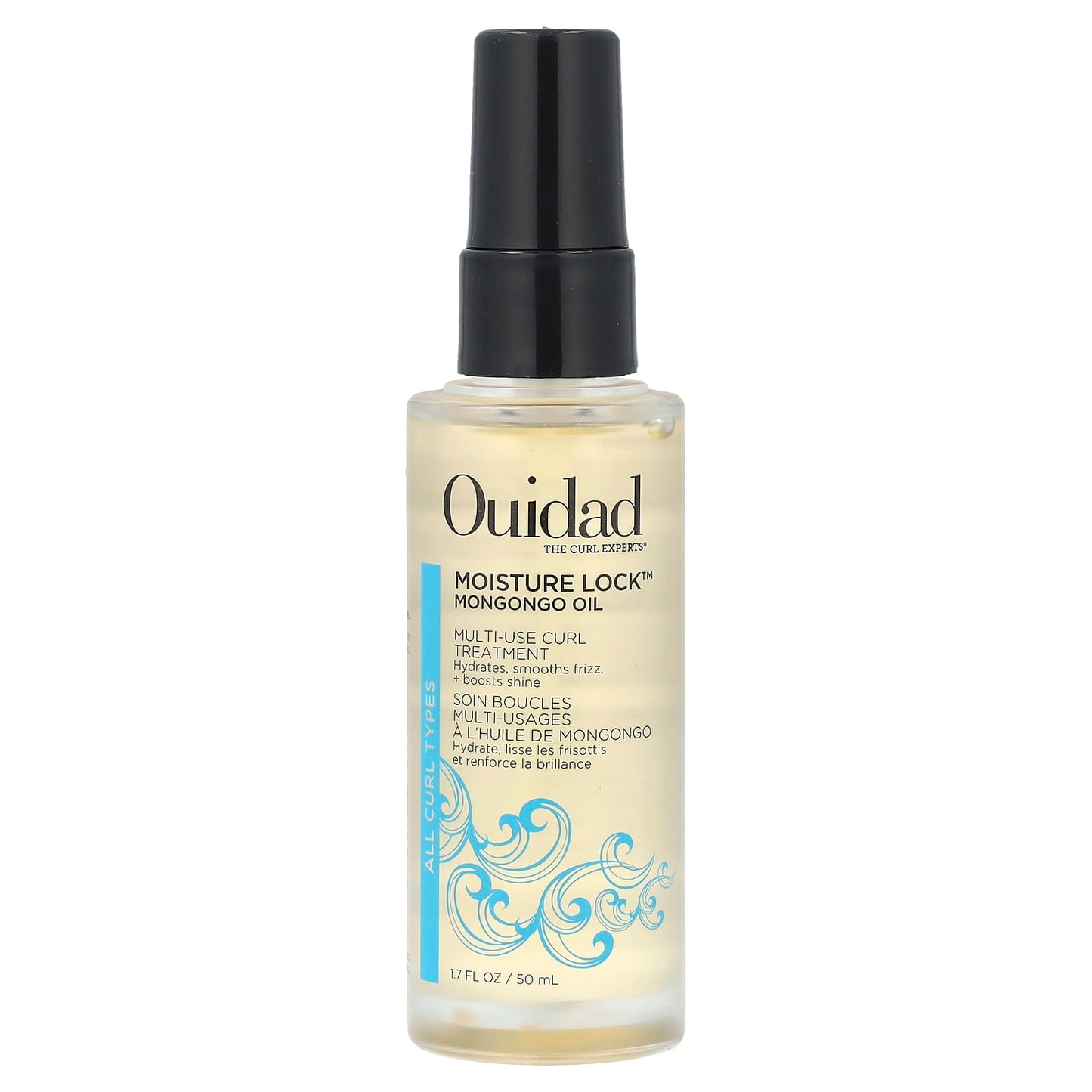 Ouidad, Moisture Lock™, Mongongo Oil, 1.7 fl oz (50 ml) - Image 1