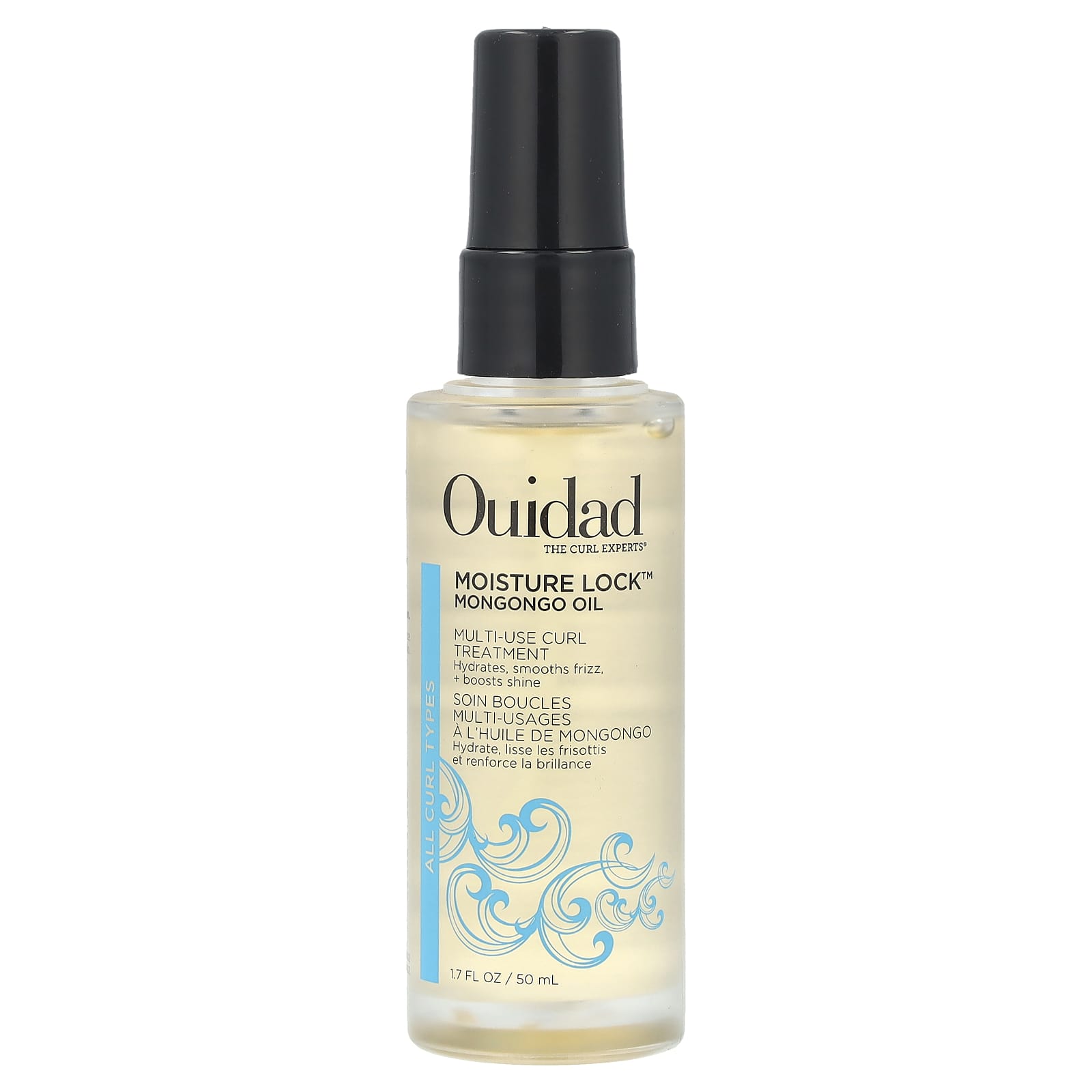 Ouidad, Moisture Lock™, Mongongo Oil, 1.7 fl oz (50 ml) - Image 1