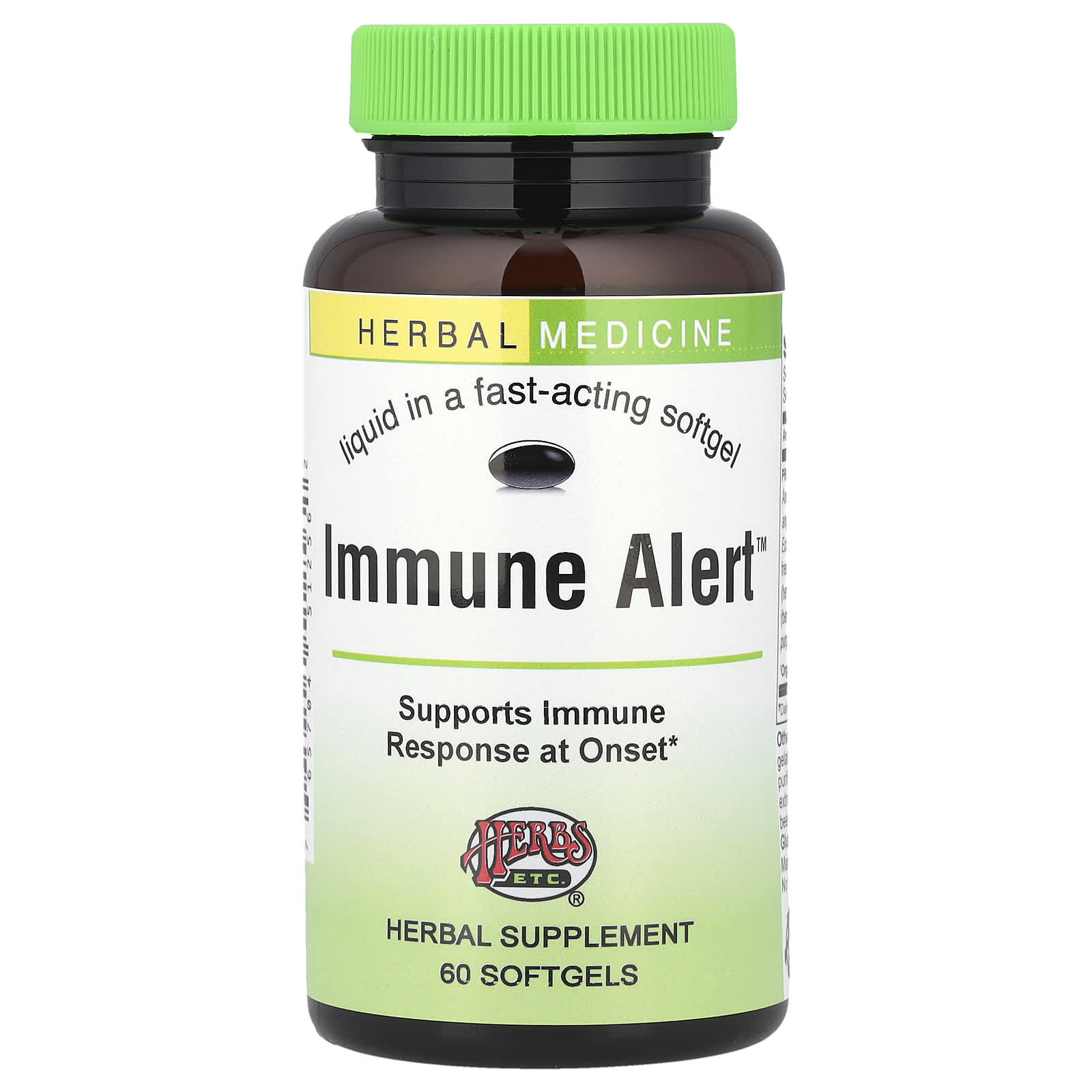 Boost Immune Response with Herbs Etc. Immune Alert Softgels - Image 1