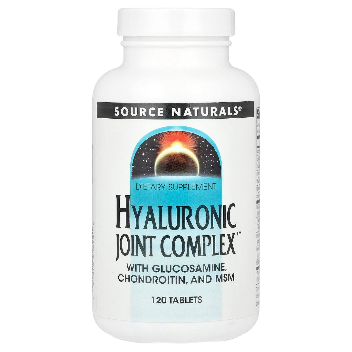 Source Naturals, Hyaluronic Joint Complex™, 120 Tablets - Image 1