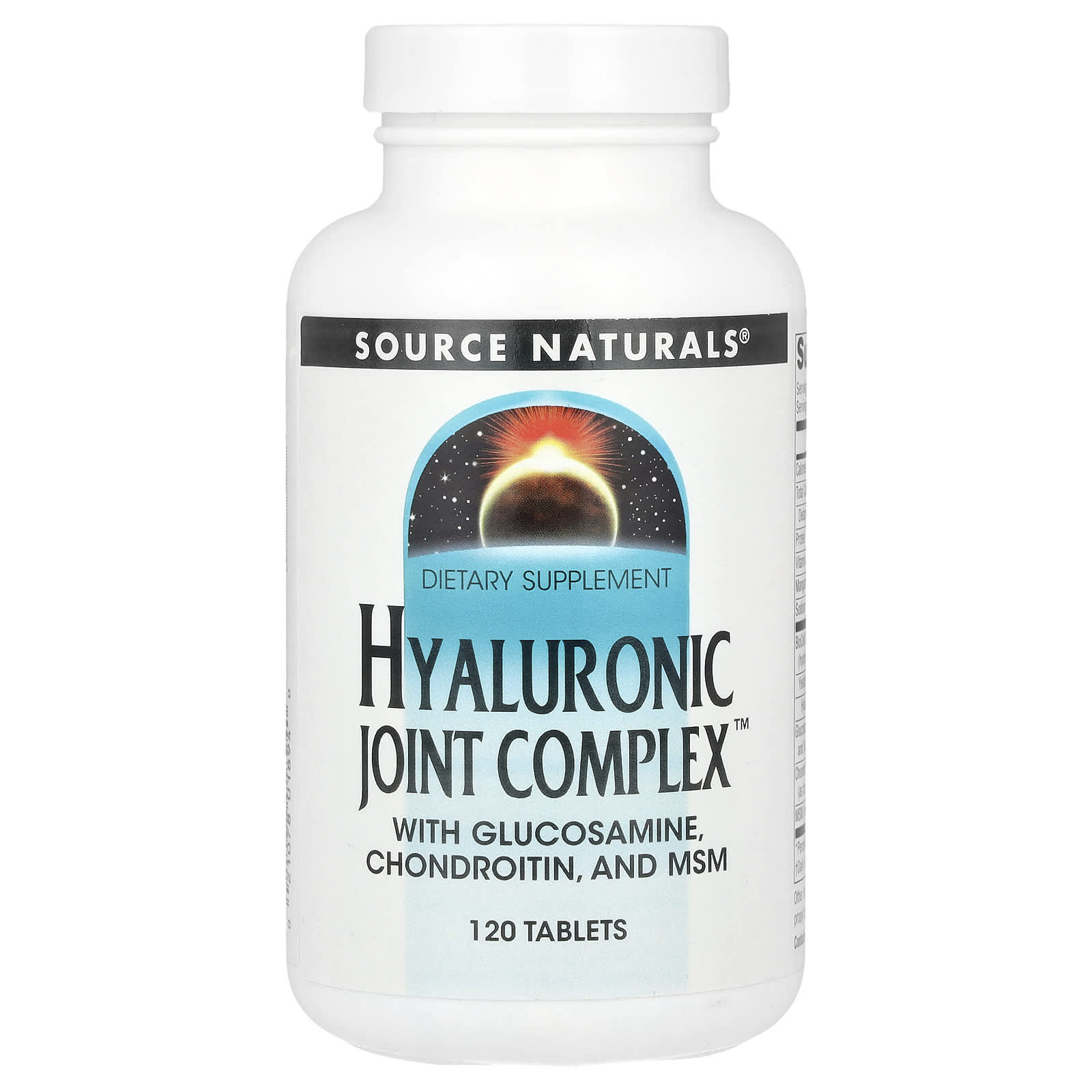 Source Naturals, Hyaluronic Joint Complex™, 120 Tablets - Image 1