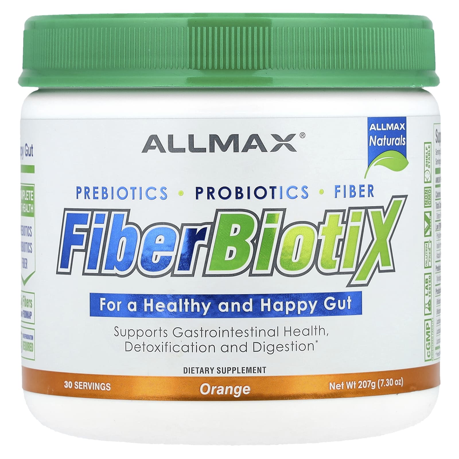 Boost Gut Health with AllMax FiberBiotiX Probiotics - Image 1