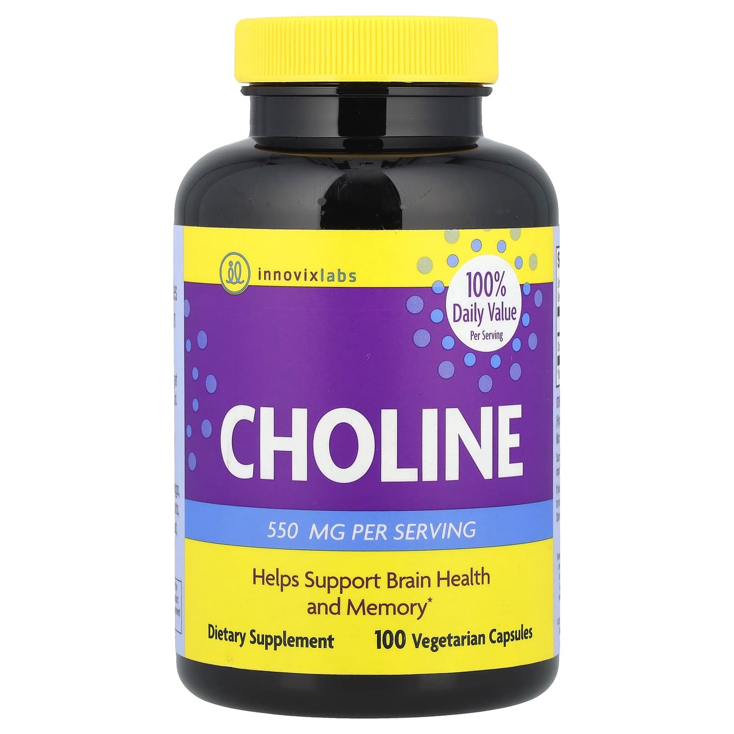 InnovixLabs Choline Supplements for Brain Health, Memory & Focus - Image 1