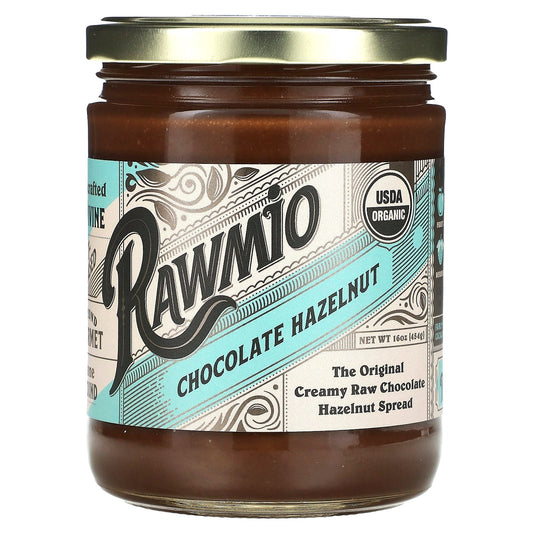 Rawmio, Chocolate Hazelnut Spread, 16 oz (454 g) - Image 1