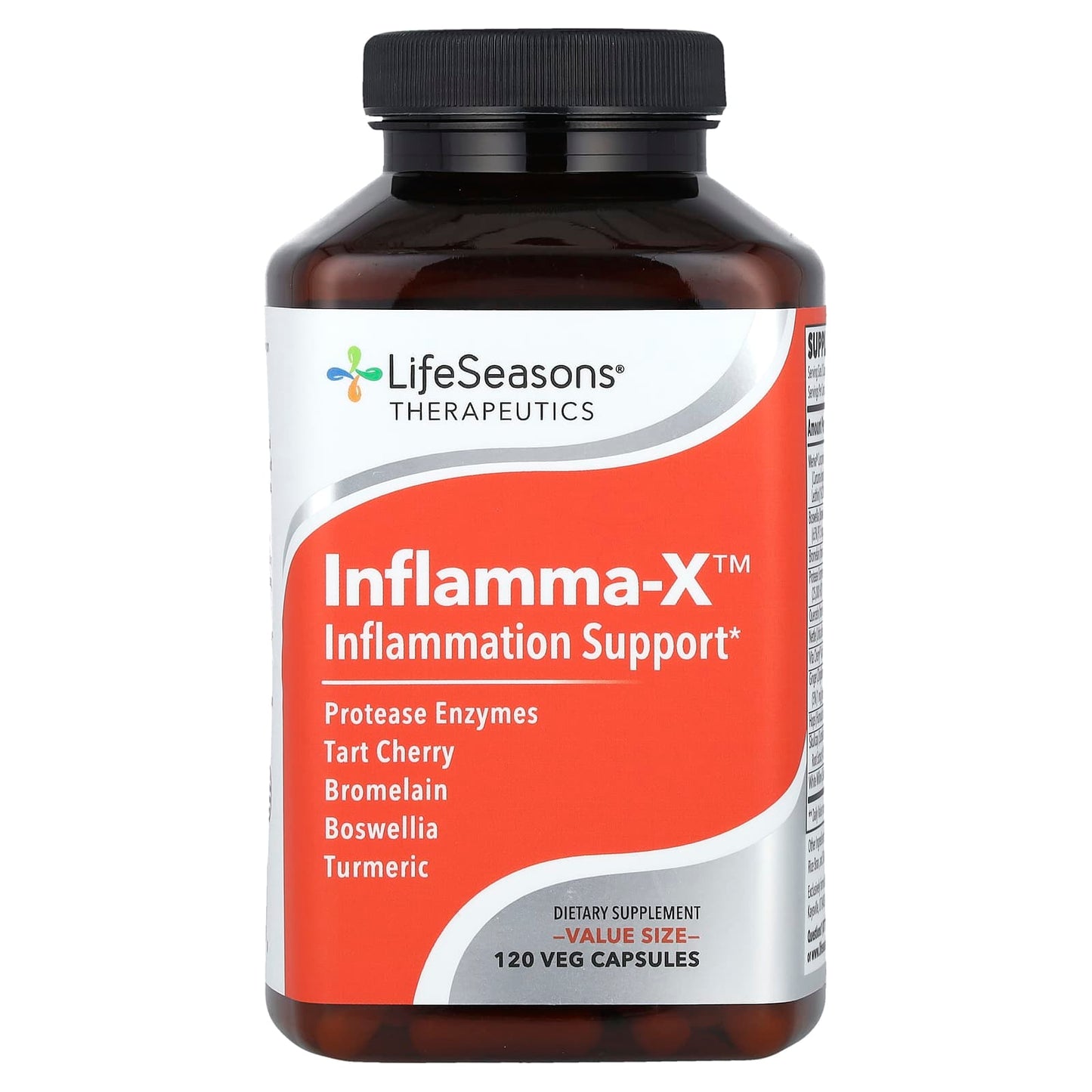 LifeSeasons, Inflamma-X™, 120 Veg Capsules - Image 1