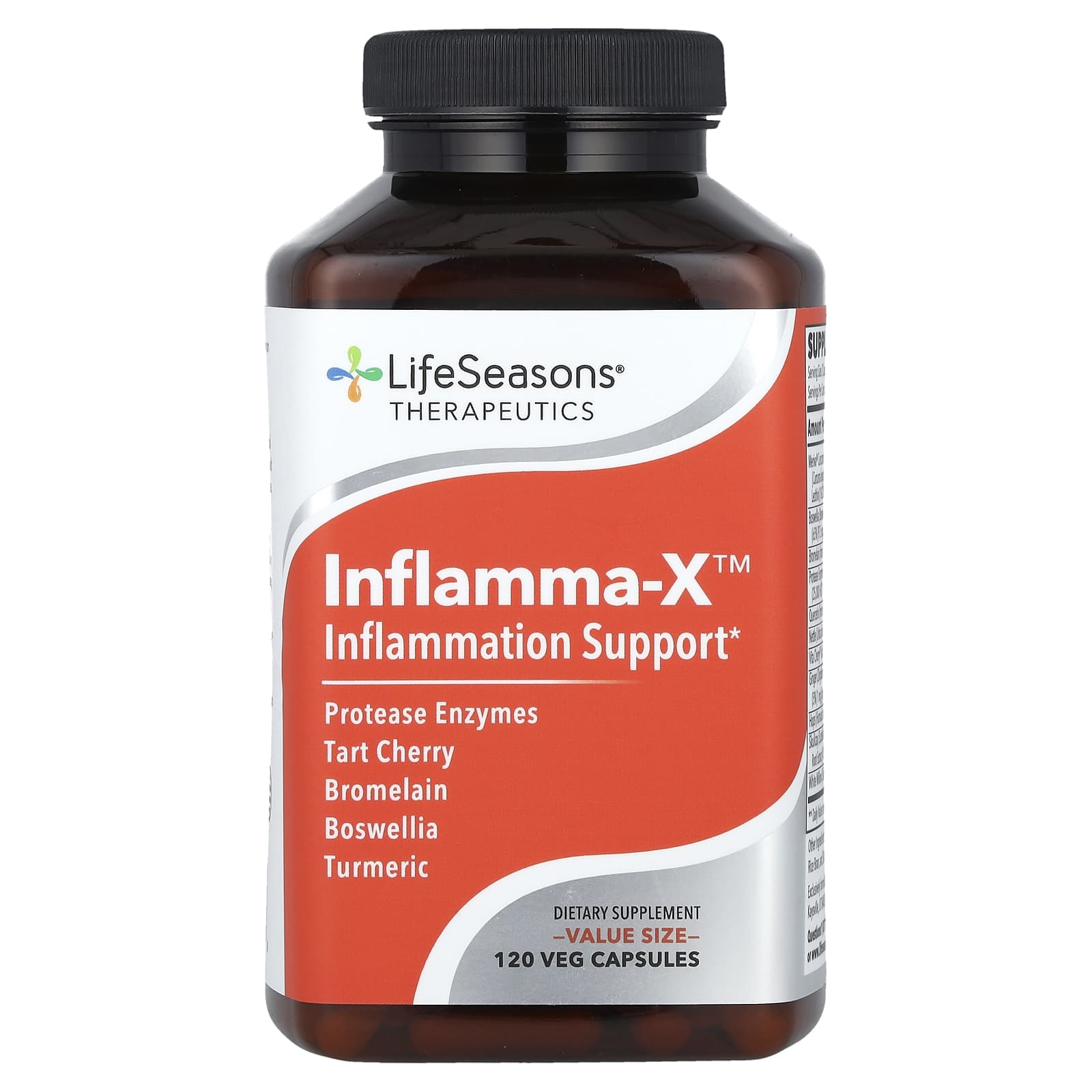 LifeSeasons, Inflamma-X™, 120 Veg Capsules - Image 1