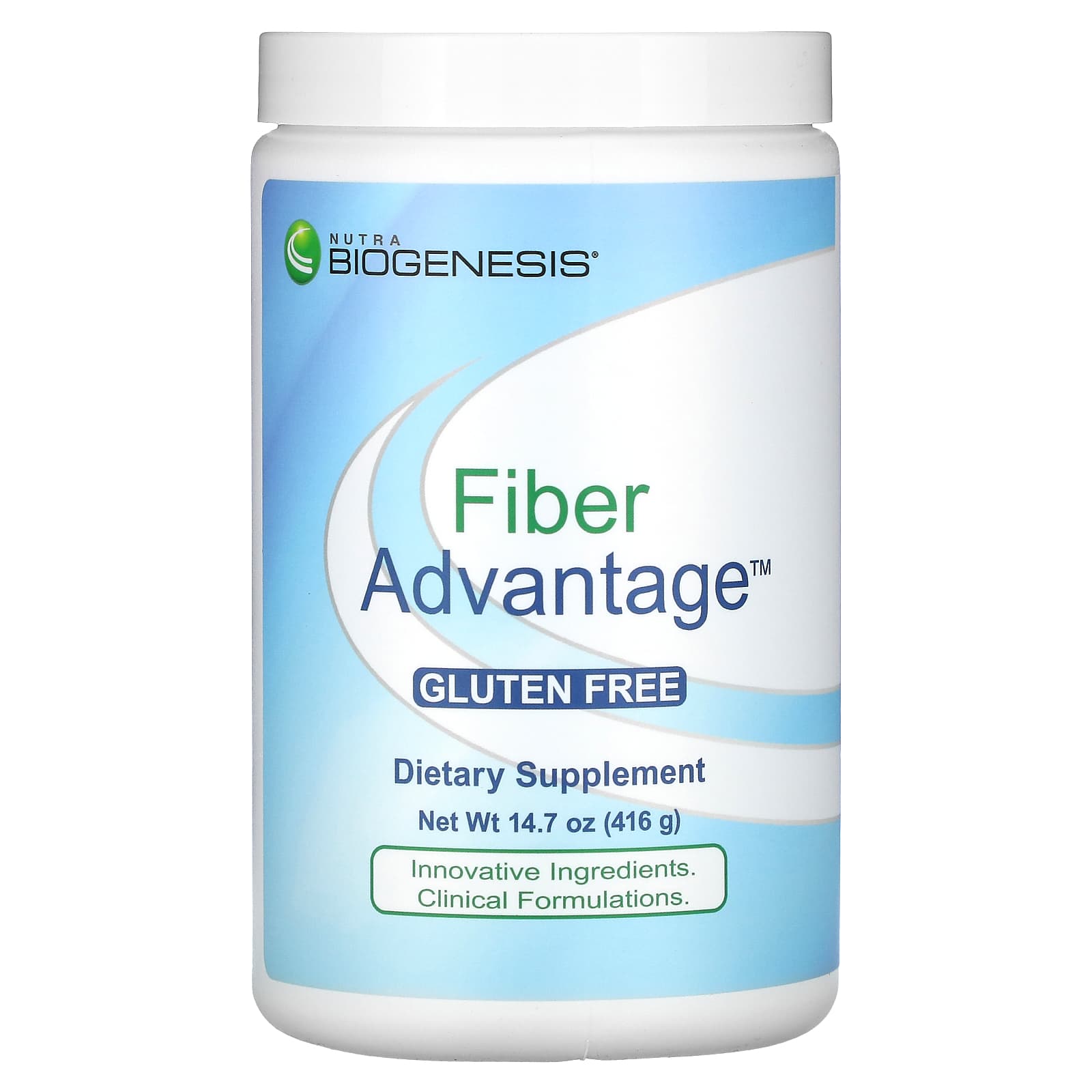 Nutra BioGenesis, Fiber Advantage, 14.7 oz (416 g) - Image 1