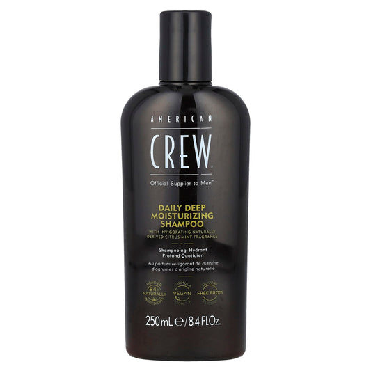 American Crew Daily Moisturizing Shampoo with Citrus Mint, 8.4 fl oz - Image 1