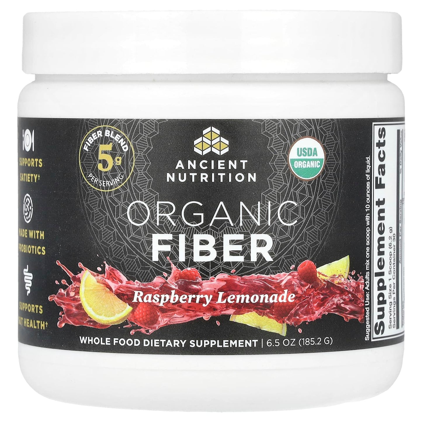 Boost Energy & Digestive Health with Ancient Nutrition Organic Fiber - Image 1