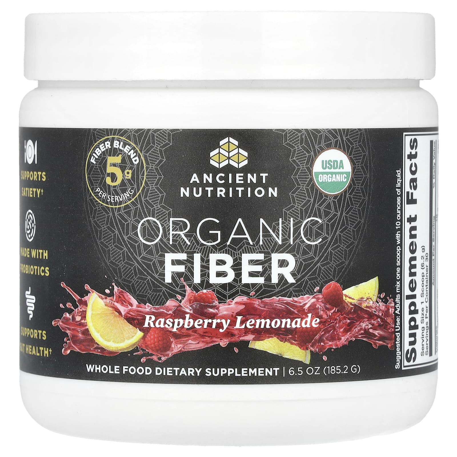 Boost Energy & Digestive Health with Ancient Nutrition Organic Fiber - Image 1