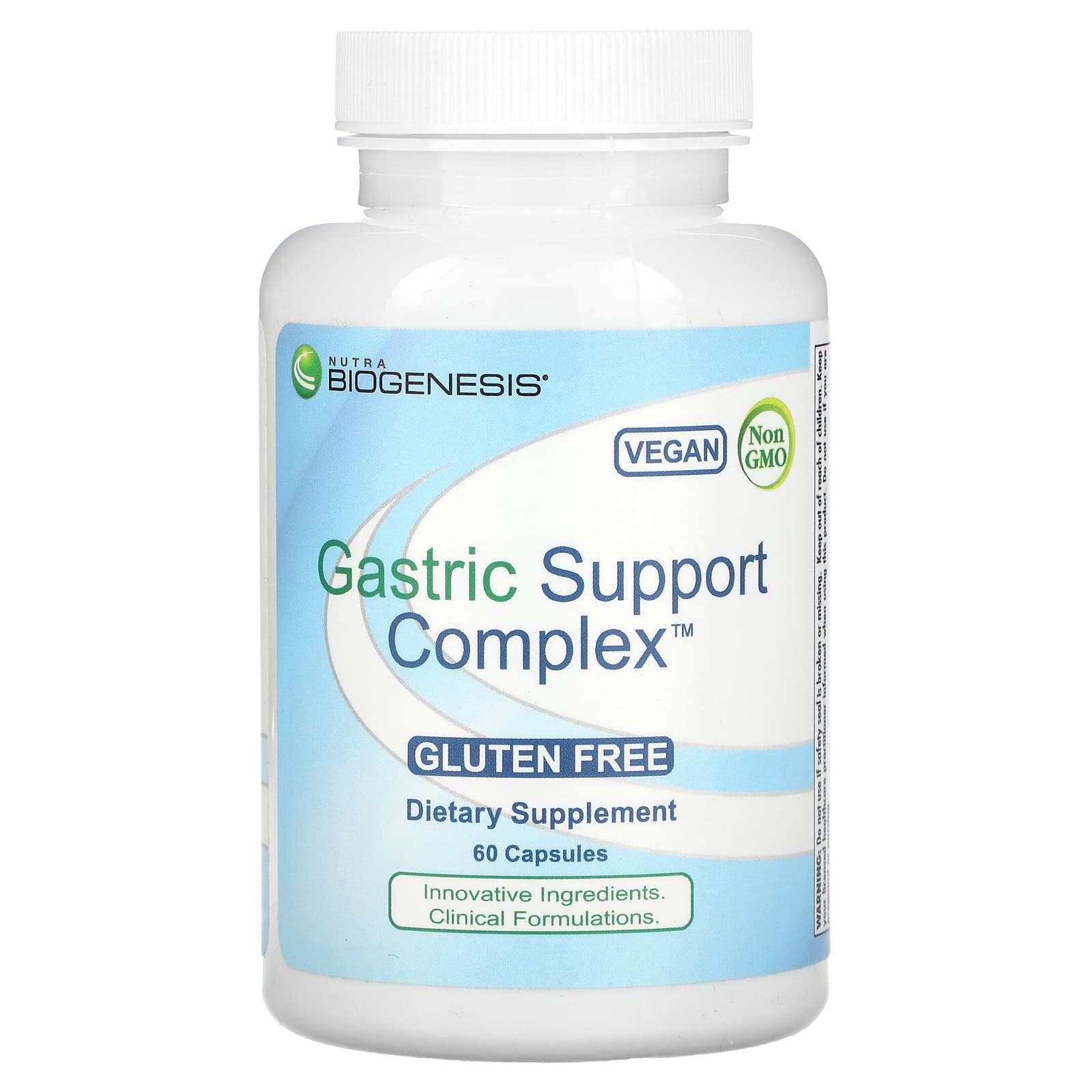 Nutra BioGenesis, Gastric Support Complex, 60 Capsules - Image 1
