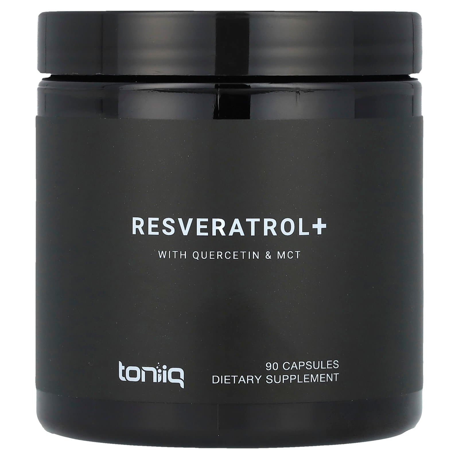 Toniiq, Resveratrol+, With Quercetin & MCT, 90 Capsules - Image 1