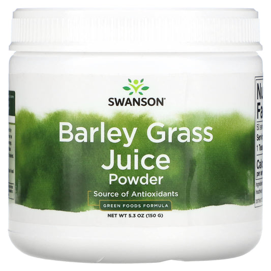 Swanson, Barley Grass Juice Powder, 5.3 oz (150 g) - Image 1