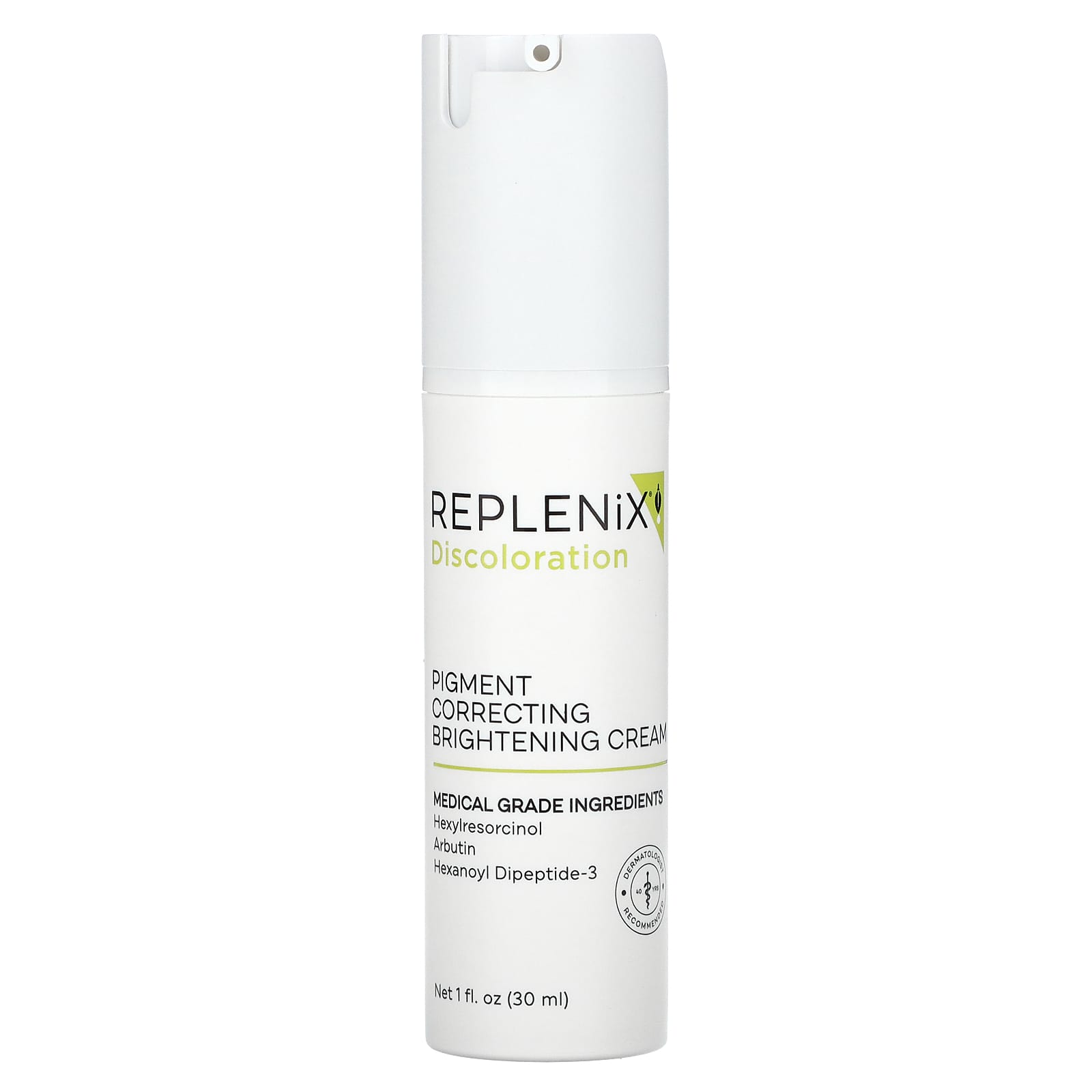 Replenix, Discoloration, Pigment Correcting Brightening Cream, 1 fl oz (30 ml) - Image 1
