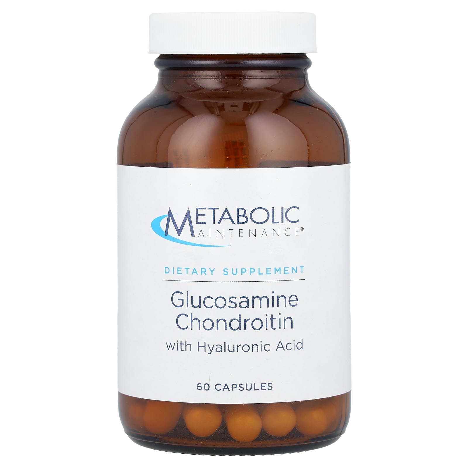 Metabolic Maintenance, Glucosamine Chondroitin with Hyaluronic Acid, 60 Capsules - Image 1