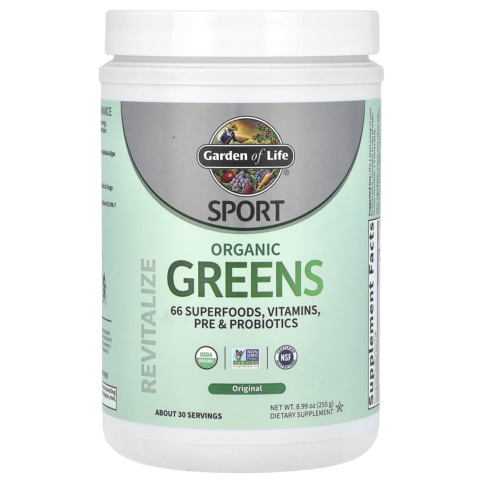 Garden of Life Organic Greens and Superfoods Supplement - Image 1