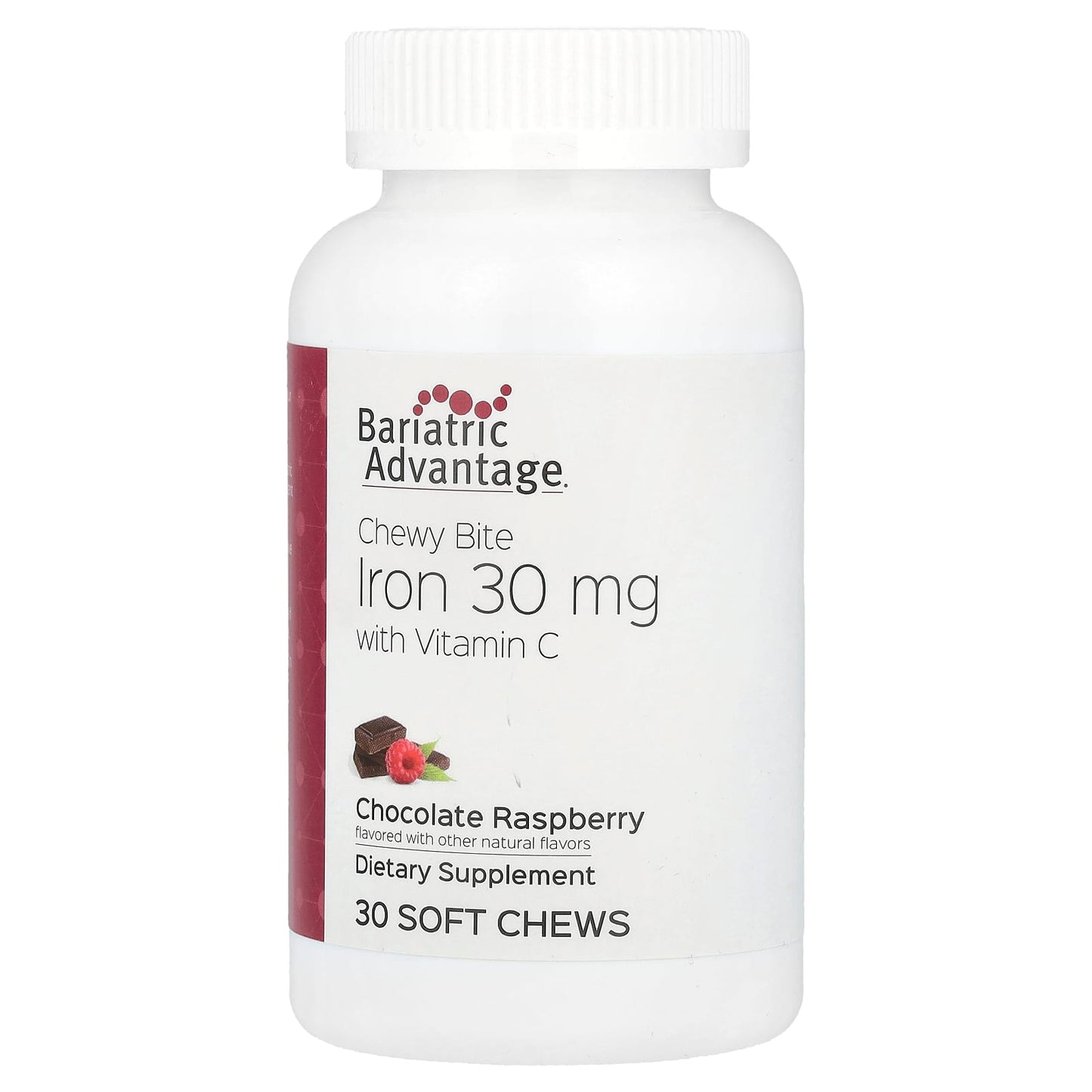 Bariatric Advantage Iron Chewy Bites with Vitamin C - 30 Soft Chews - Image 1