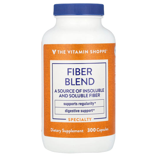 The Vitamin Shoppe, Fiber Blend , 300 Capsules - Image 1