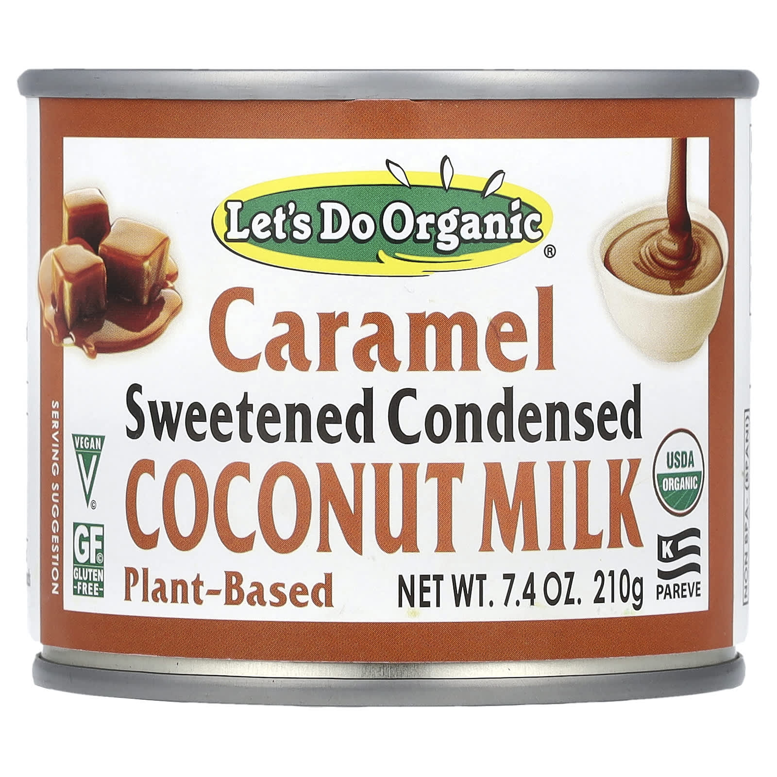 Organic Caramel Sweetened Condensed Coconut Milk by Edward & Sons, 7.4 oz - Image 1