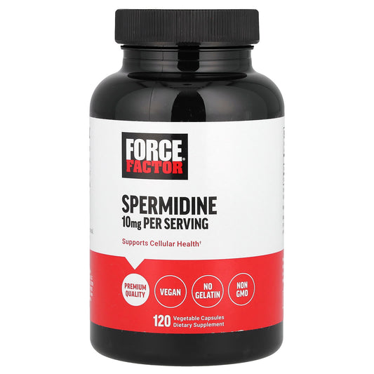Unlock Cellular Health with Force Factor Spermidine 120 Capsules - Image 1