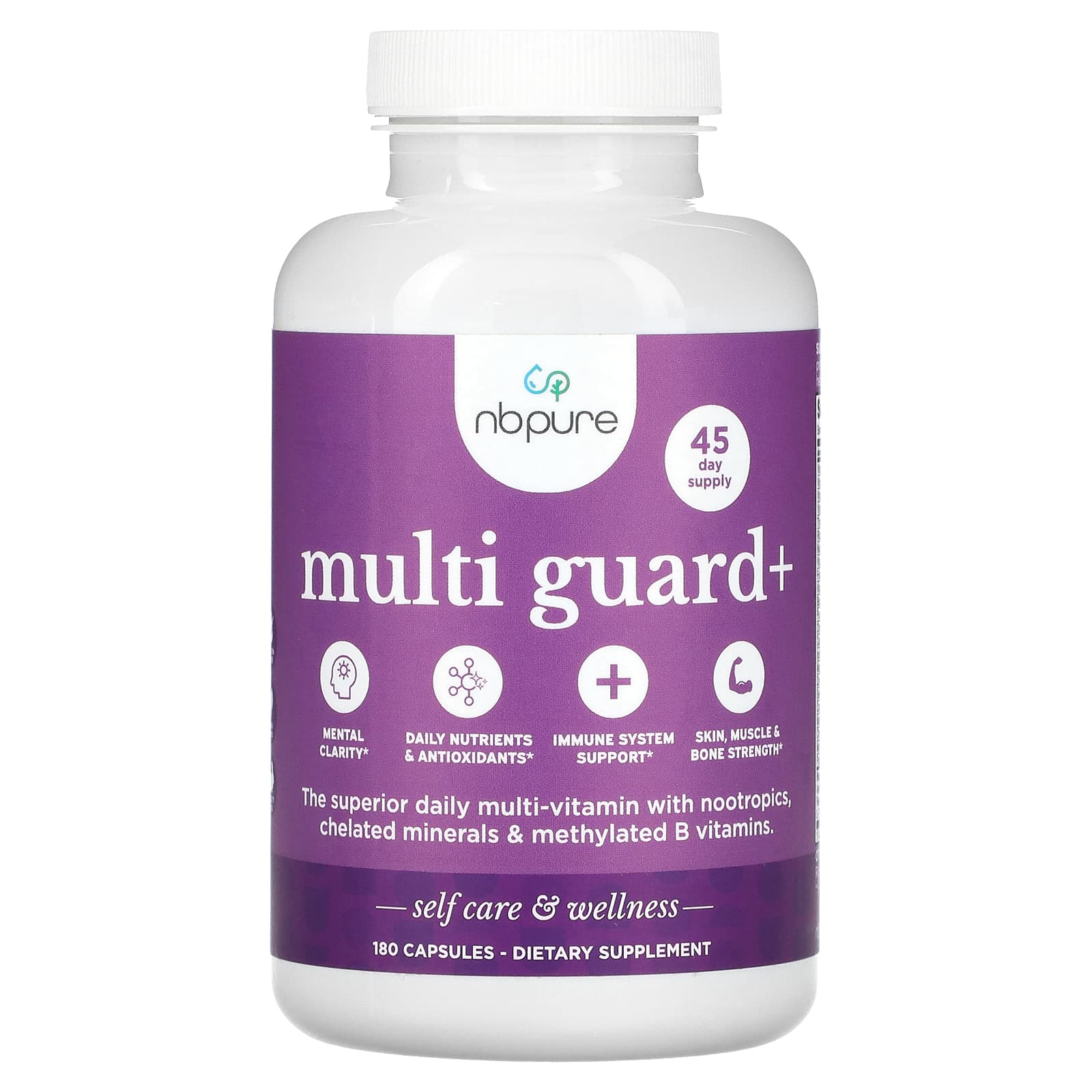NB Pure, Multi Guard+, 180 Capsules - Image 1