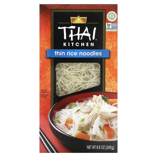 Thai Kitchen, Thin Rice Noodles, 8.8 oz (249 g) - Image 1