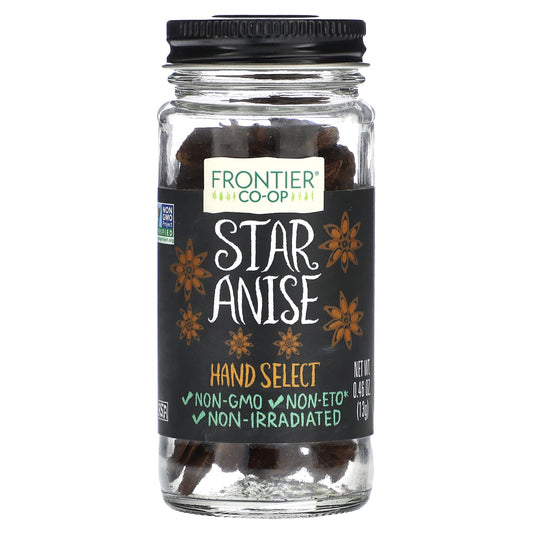 Frontier Co-op Star Anise, 0.46 oz (13g) - Non-GMO & Kosher - Image 1