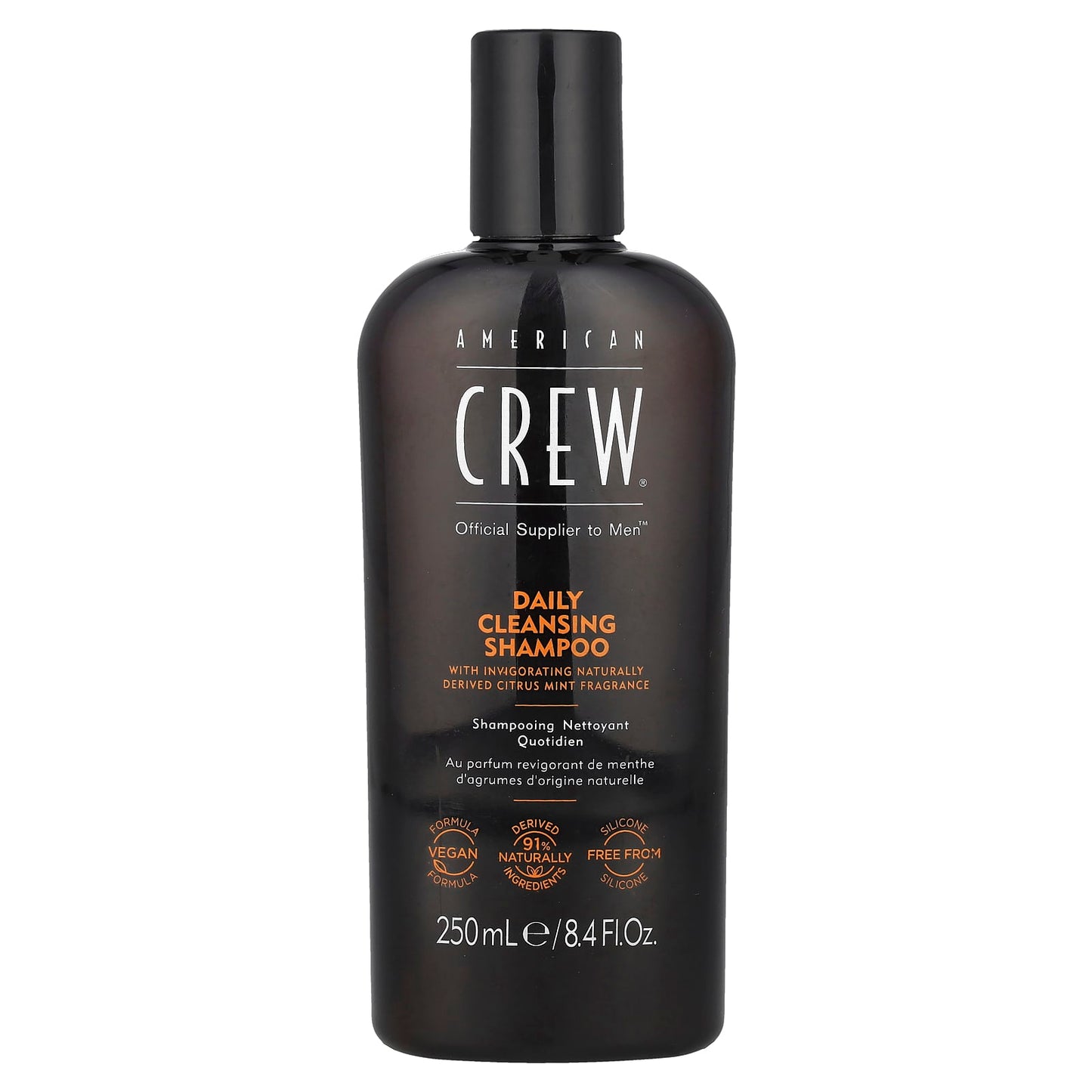 American Crew Citrus Mint Daily Shampoo 8.4oz - Vegan & Silicone-Free - Image 1