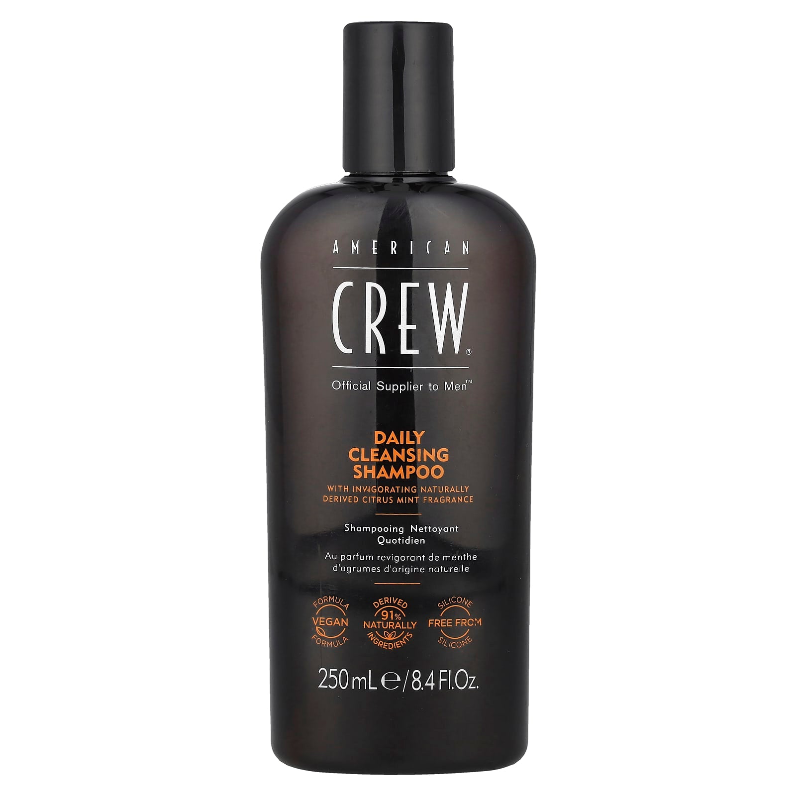 American Crew Citrus Mint Daily Shampoo 8.4oz - Vegan & Silicone-Free - Image 1